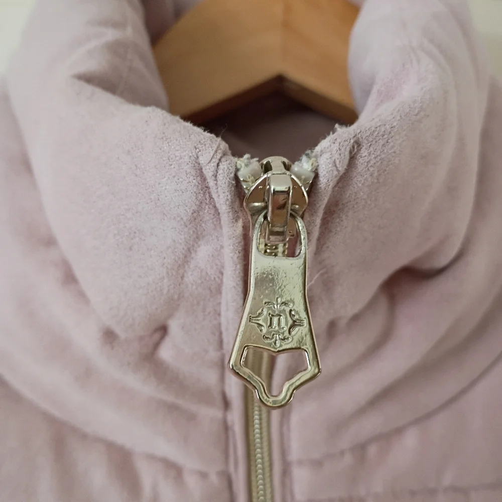 Nanette Lepore Blush Puffer Jacket for Women.No sizeTag Pit To Pit 22"Length 25" - Picture 5 of 7
